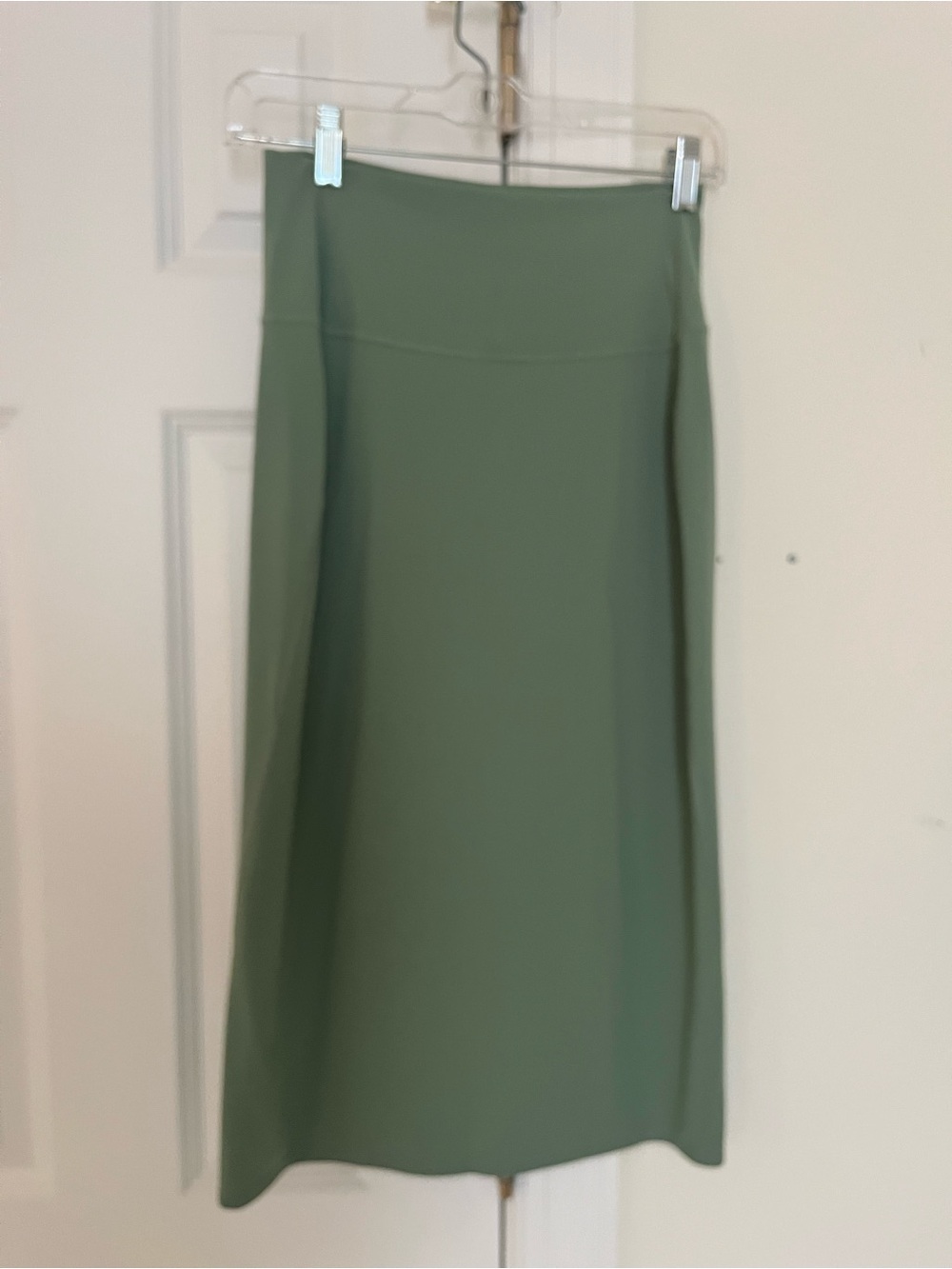 lululemon athletica Olive Green Midi Skirt